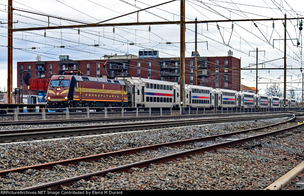 NJT 4636 on train 7851